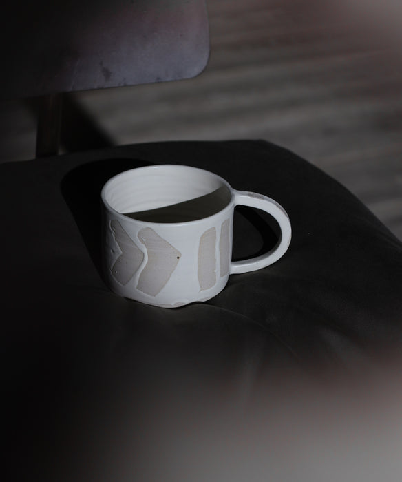 Matt White Graphic Mug