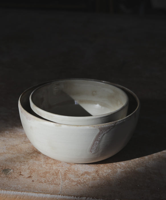 Rose brush bowls set