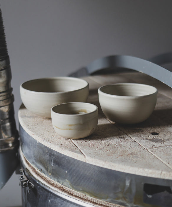 Soft Amber bowls set